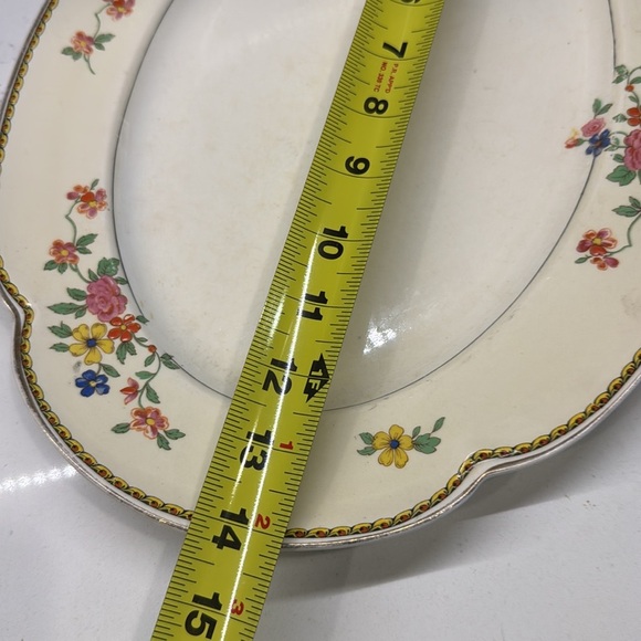 Art Deco Platter: 1920s Pareek, Johnson Bros. of England, AKA Grafton - Picture 5 of 8